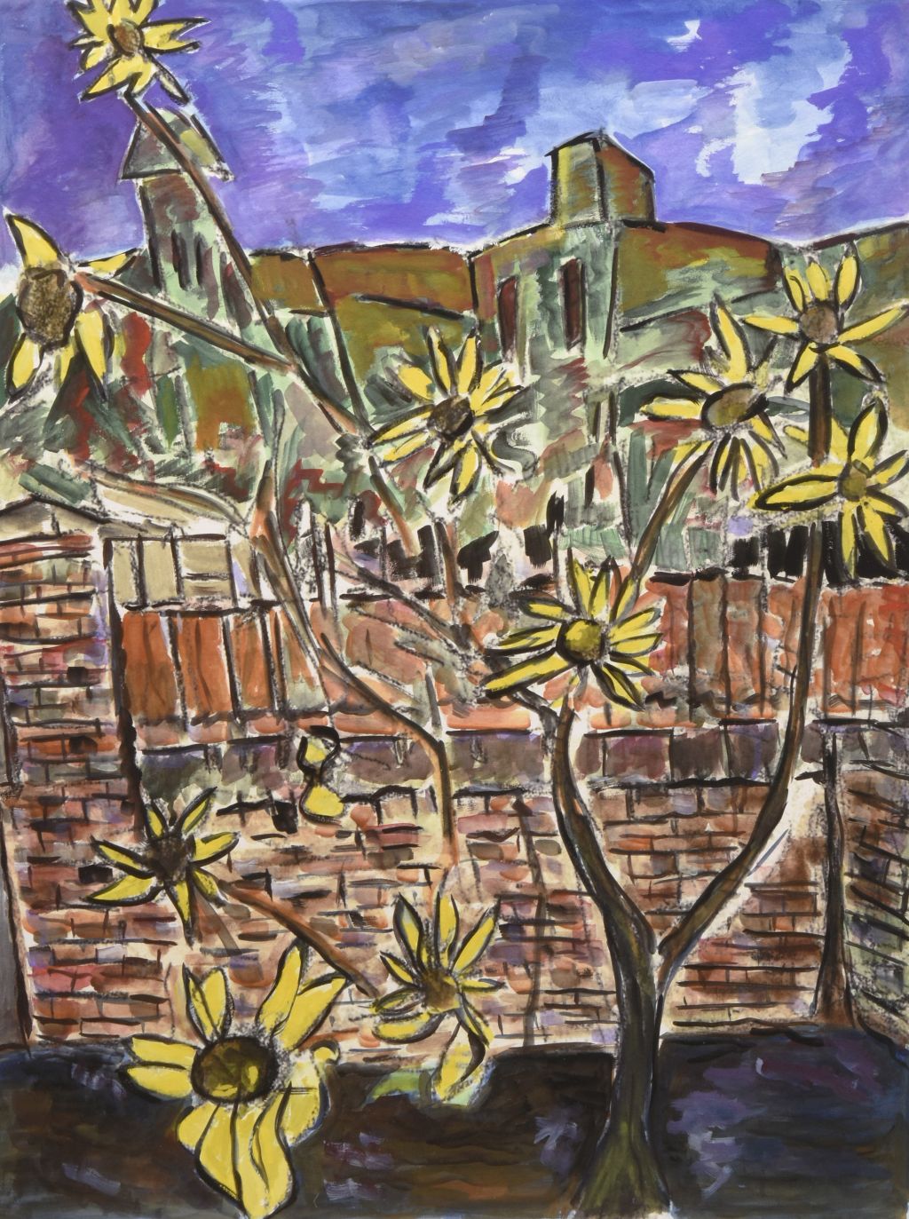 Sunflowers by Bob Dylan sold for £1,000.